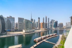 Furnished Apartment Binghatti Canal - Burj Khalifa View, Dubai